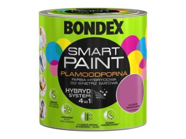 Zdjęcie: Farba plamoodporna szczęście taki ma kolor 2,5 L BONDEX SMART PAINT