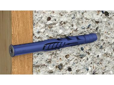 Zdjęcie: Kołek ramowy z wkrętem w powłoce z ocynku płatkowego R-FF1-N-L-DT 10x140 mm 25 szt. RAWLPLUG