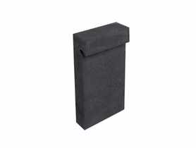 Obrzeże Flesz 6/8x20x30 cm grafitowe POLBRUK