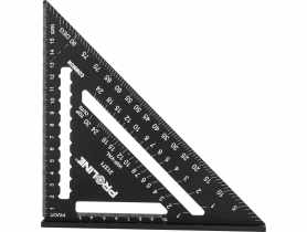 Kątownik ciesielski z podstawą, 175 mm, aluminiowy PROLINE