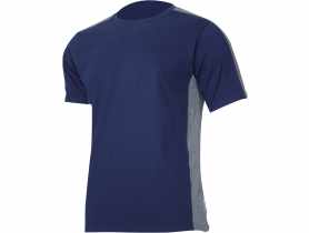 Koszulka T-Shirt 180g/m2, granatowo-szara, M, CE, LAHTI PRO