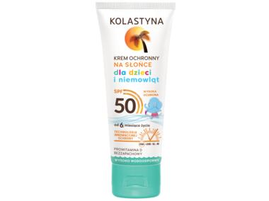 Zdjęcie: Krem ochronny dla dzieci i niemowląt SPF50 0,075 L KOLASTYNA