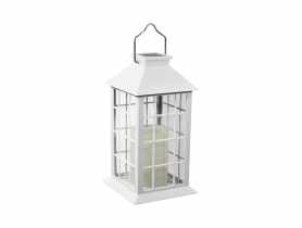Lampa solarna Latarenka biała POLUX