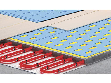 Zdjęcie: Podkład pod panele Expert Thermo Rapid 3 mm niebieski mat CEZAR