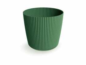 Doniczka Milly Round zielona pinia, wysokość 17,3 cm PROSPERPLAST