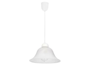 Zdjęcie: Lampa wisząca Lenis biały 1x60 W E27 klosz biały CANDELLUX