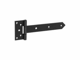 Zawias bramkowy 200x45x90x3,0 mm czarny ZB 200 DMX