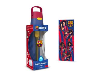 Zdjęcie: Butelka Solid 0,7 L FC Barcelona z wkładem filtrującym i naklejkami DAFI