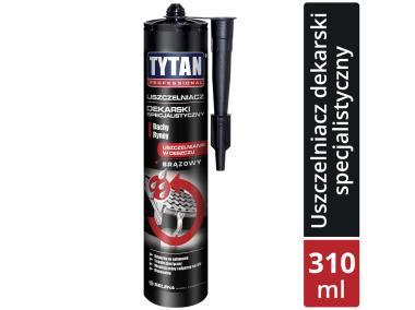 Zdjęcie: Uszczelniacz dekarski specjalistyczny brązowy 310 ml TYTAN PROFESSIONAL