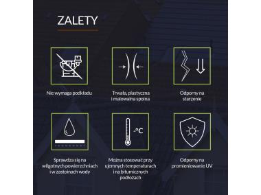 Zdjęcie: Uszczelniacz dekarski specjalistyczny brązowy 310 ml TYTAN PROFESSIONAL