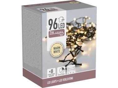 Zdjęcie: Łańcuch świetlny 7 m 96 led ciepły biały KOOPMAN