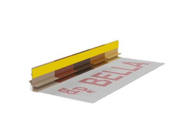Zdjęcie: Listwa PVC BP13 Mini U L300 6/3 winchester, z siatką i z uszczelką BELLA PLAST
