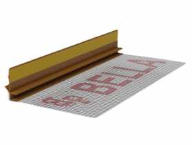 Listwa PVC BP13 Mini U L300 6/3 winchester, z siatką i z uszczelką BELLA PLAST