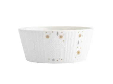Zdjęcie: Miska salaterka porcelanowa świąteczna Zimowy Blask 14,5 cm ALTOMDESIGN