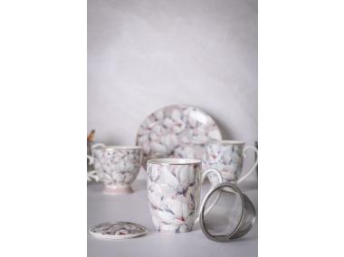 Zdjęcie: Kubek Magnolia różowa 350 ml z pokrywką i zaparzaczem ALTOM DESIGN