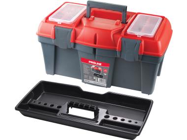 Zdjęcie: Skrzynka narzędziowa z klamrami plastikowymi, 22, 550x267x270 PROLINE