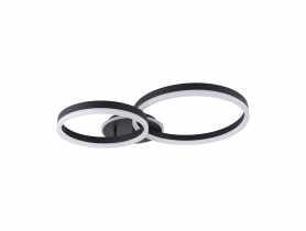 Oprawa sufitowa Nolan LED 3C 38 W NW kolor czarny STRUHM