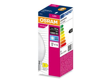 Zdjęcie: Lampa LED Value Classic B 75 7 W 4000K E14 OSRAM