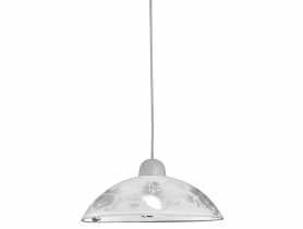 Lampa sufitowa wisząca Beris 1X60 W E27 biały CANDELLUX
