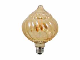 Żarówka dekoracyjna Vintage Ball E27 4 W amber POLUX