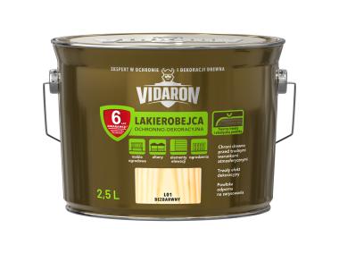 Zdjęcie: Lakierobejca bezbarwny L01 2,5L N VIDARON