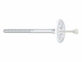 Kołek styropianowy łącznik wbijany z trzpieniem stalowym LFN 10x220 mm  - 100 szt. WKRĘT-MET