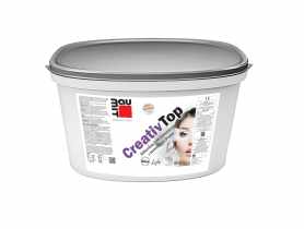 Tynk dekoracyjny CreativTop Fine - kolor biały Life 0019 - 25 kg BAUMIT