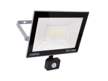 Zdjęcie: Naświetlacz SMD z czujnikiem ruchu Kroma Led S 100W kolor szary STRUHM