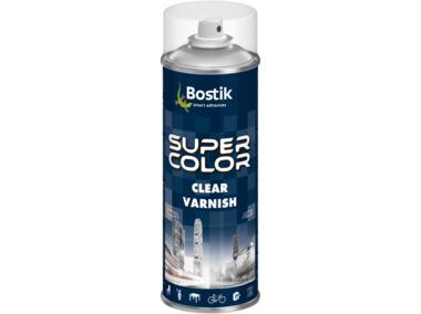 Zdjęcie: Lakier uniwersalny ogólnego zastosowania Super Color Universal bezbarwny 400 ml BOSTIK