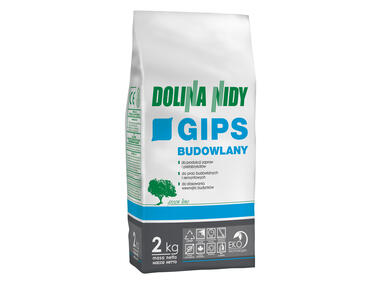 Zdjęcie: Gips budowlany 2 kg DOLINA NIDY