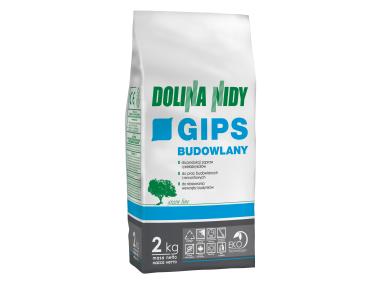 Zdjęcie: Gips budowlany 2 kg DOLINA NIDY