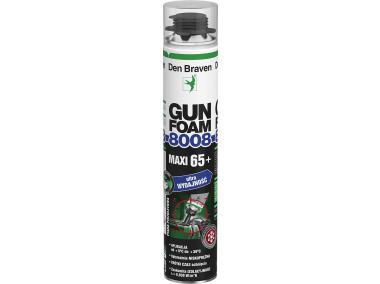 Zdjęcie: Piana pistoletowa ultra wydajna Gun Foam 8008 Maxi 65+ 870 ml DEN BRAVEN