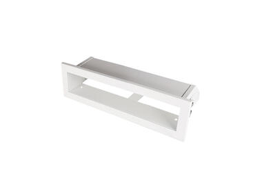 Zdjęcie: Kratka kominkowa otwarta 20x6 cm biała PARKANEX