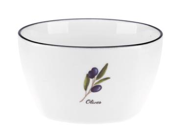 Zdjęcie: Miseczka Prowansja 350 ml z porcelany New Bone 81474 Olives RAVI