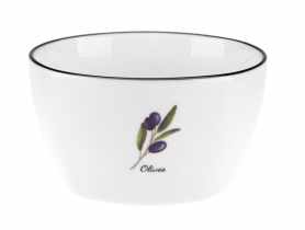 Miseczka Prowansja 350 ml z porcelany New Bone 81474 Olives RAVI
