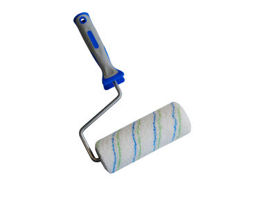 Zdjęcie: Wałek malarski Microfibra 10 cm z uchwytem koszykowym 25 cm BLUEDOLPHIN
