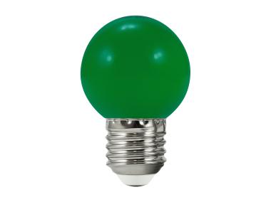 Zdjęcie: Żarówka LED G45 E27 36V 0,5 W zielone 2 szt. POLUX