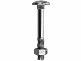 Śruby zamkowe z nakrętka ocynkowane DIN 603 M 8x40 mm HSI
