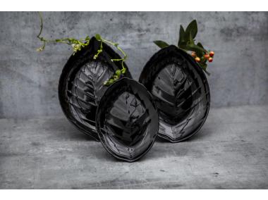 Zdjęcie: Półmisek liść Nocturn 19x14 cm ALTOM DESIGN