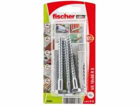 Kołek uniwersalny z kołnierzem i wkrętem Ux 10x60 mm R S K NV FISCHER