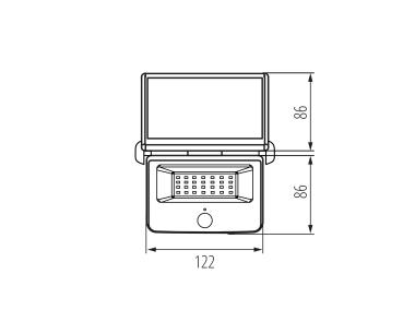 Zdjęcie: Oprawa solarna LED KB Axilly FL SLR KINGBERRY