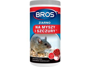 Zdjęcie: Granulat na myszy i szczury 300 g BROS