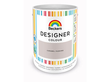 Zdjęcie: Farba lateksowa Designer Colour Caramel Pudding 5 L BECKERS