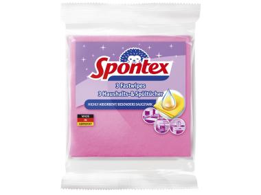 Zdjęcie: Ściereczki uniwersalne  Fast Wipes 3 sztuki SPONTEX