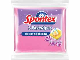 Ścierki włóknina Fast Wipes 3 sztuki SPONTEX