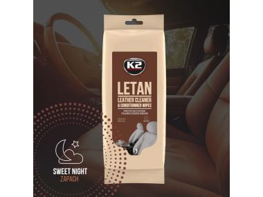 Zdjęcie: Chusteczki do czyszczenia i pielęgnacji skórzanej tapicerki Letan K2
