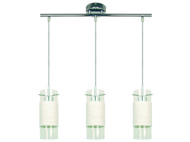 Zdjęcie: Lampa sufitowa wisząca Wring 3x60 W chrom-biały CANDELLUX