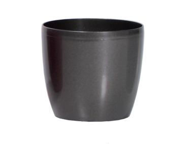 Zdjęcie: Doniczka Coubi 9 cm grafit PROSPERPLAST