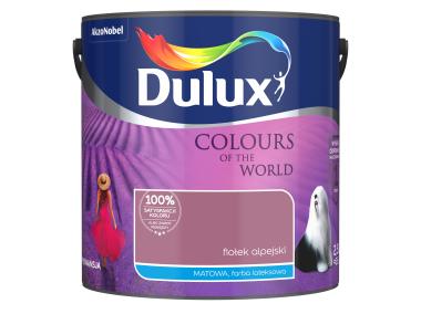Zdjęcie: Farba do wnętrz Kolory Świata 2,5 L fiołek alpejski DULUX