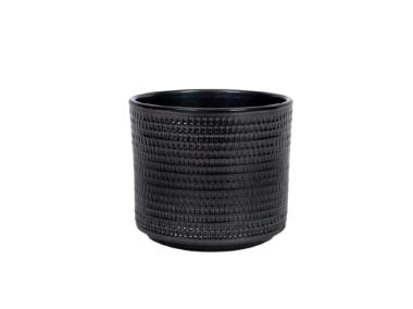 Zdjęcie: Osłonka doniczkowa Cylinder 991 - 12 cm stare srebro CERMAX